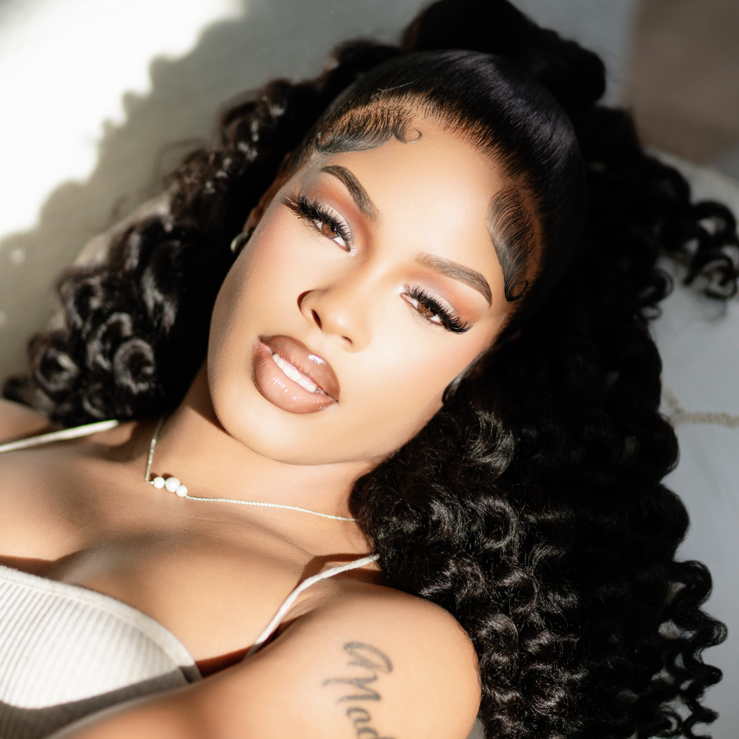 13x6 HD Lace Frontal Wig Natural Black 200% Density Full Frontal Wig