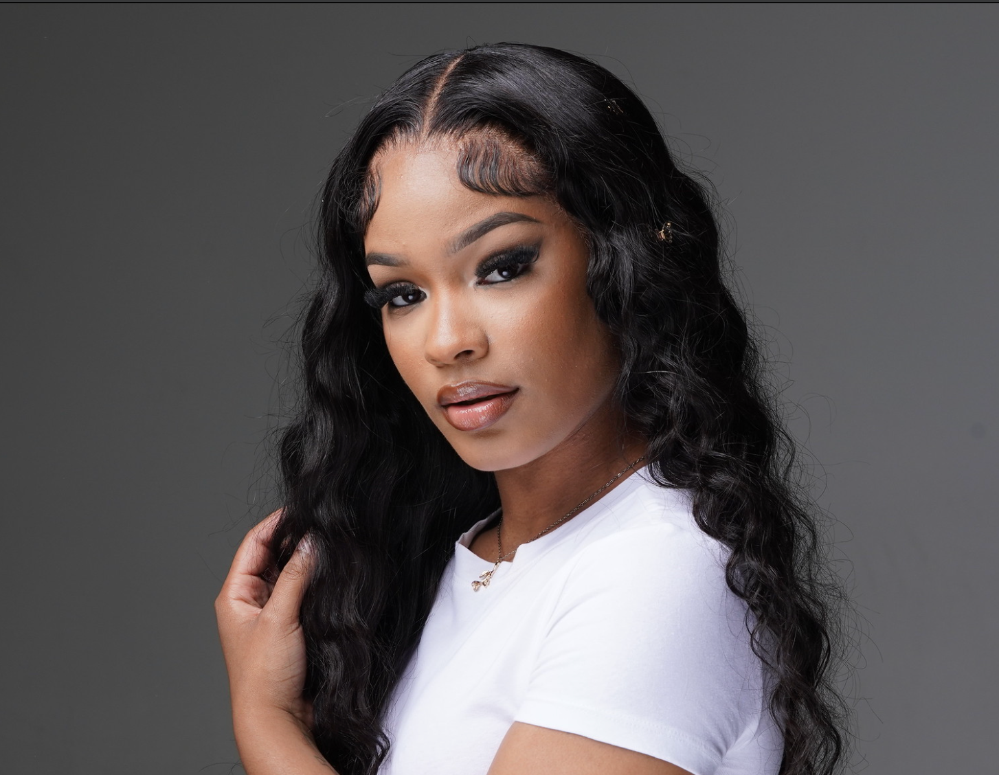13x6 HD Lace Frontal Wig Natural Black 200% Density Full Frontal Wig