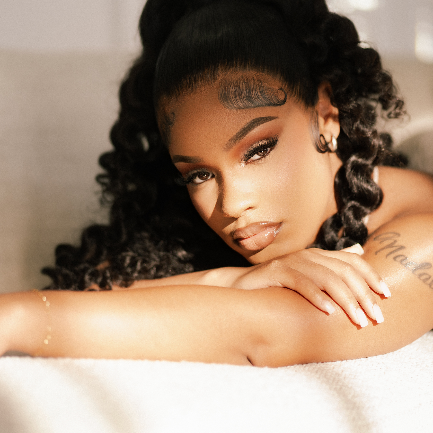 13x6 HD Lace Frontal Wig Natural Black 200% Density Full Frontal Wig