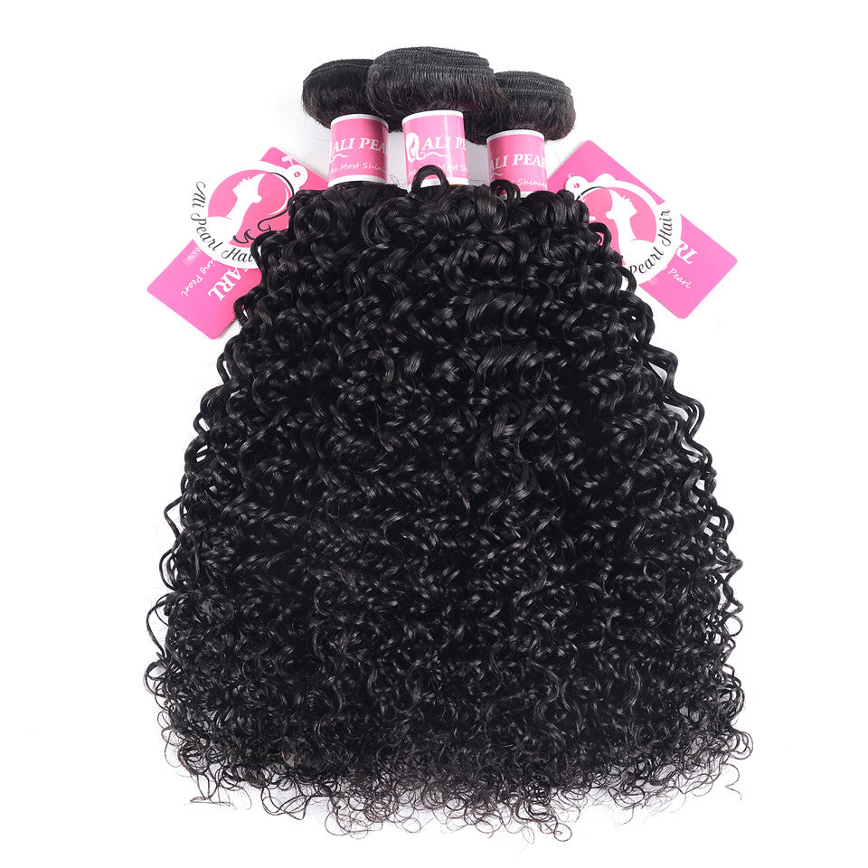 Unprocessed Brazilian Virgin Hair Kinky Curly 3 Bundles