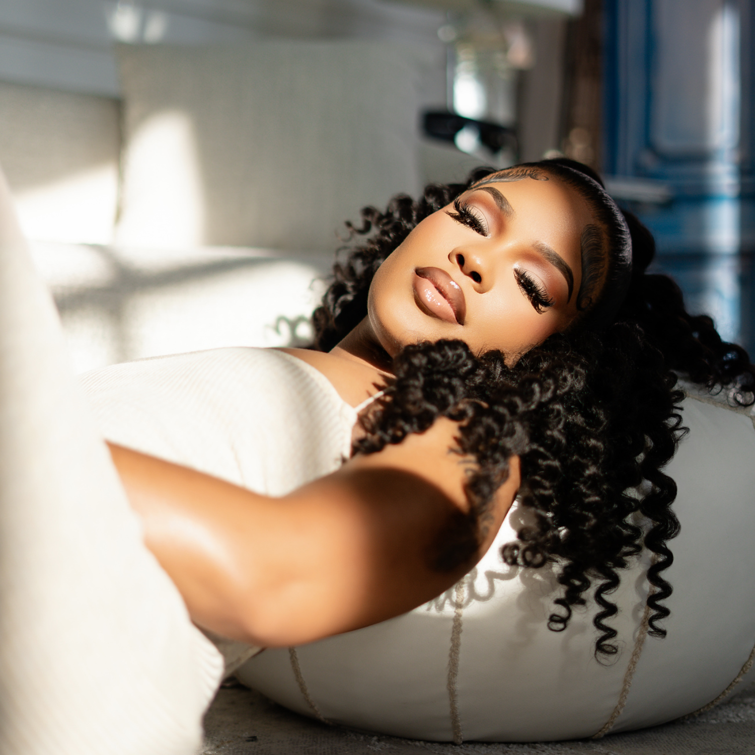 13x6 HD Lace Frontal Wig Natural Black 200% Density Full Frontal Wig