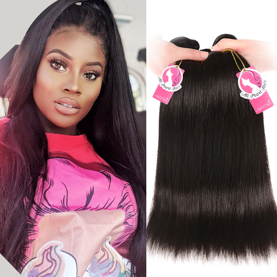 Brazilian Straight Virgin Hair 3 Bundles/Packet