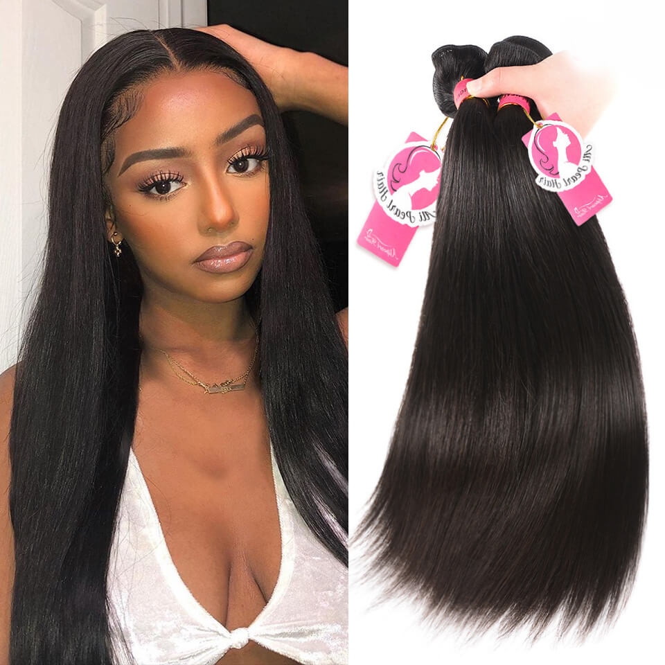Brazilian Straight Virgin Hair 3 Bundles/Packet