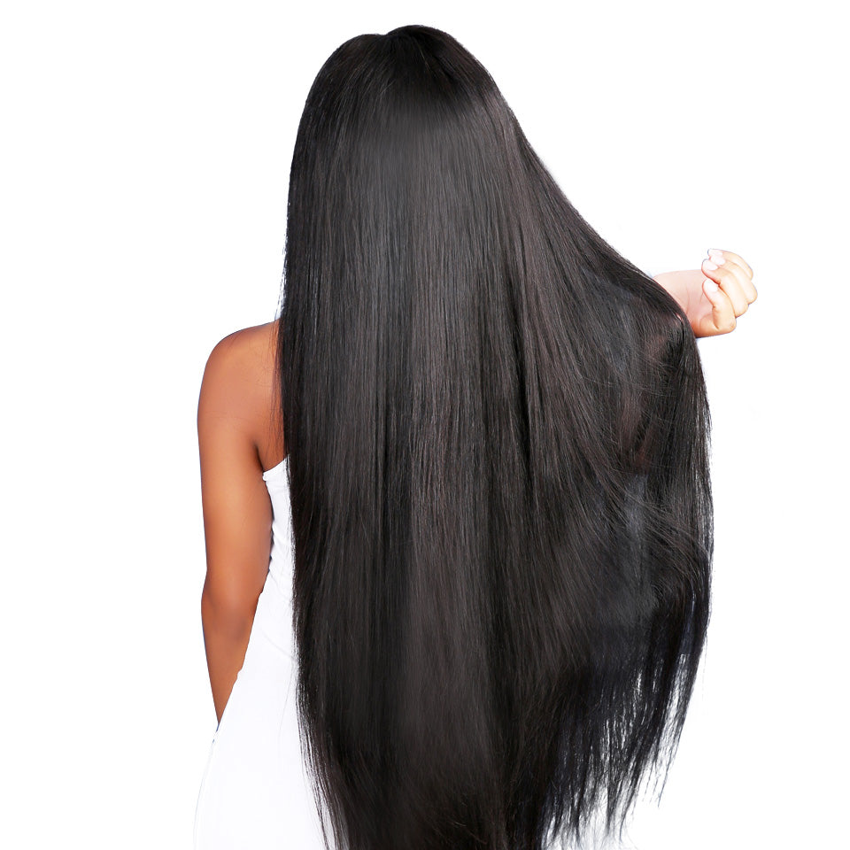Brazilian Hair 4pcs Straight with 4*4 Lace Closure